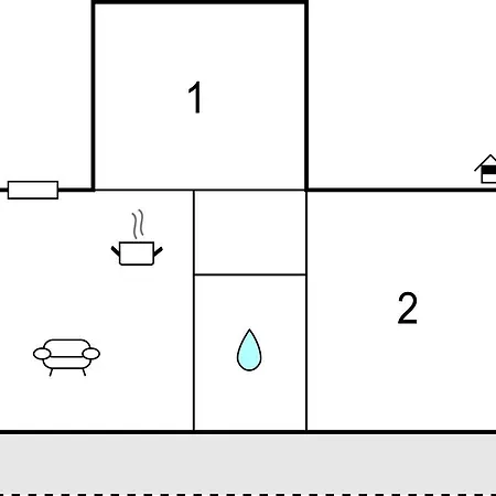 Apartment Beautiful In With 2 Bedrooms
